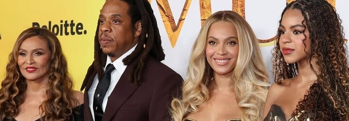 „Je jí jen o rok méně než dívce, kterou zná**nil.“ Jay-Z a Beyoncé na premiéře Lvího krále rozdělili internet