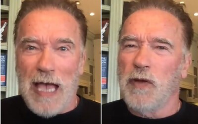 „S*ať na vašu slobodu,“ odkazuje Arnold Schwarzenegger antivaxerom. Ak nenosíš rúško, si podľa neho blbec