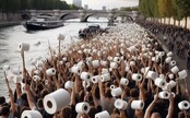 „Vys*ru se do Seiny.“ Pařížané reagují na vyčištěnou řeku, ve které se má vykoupat Macron