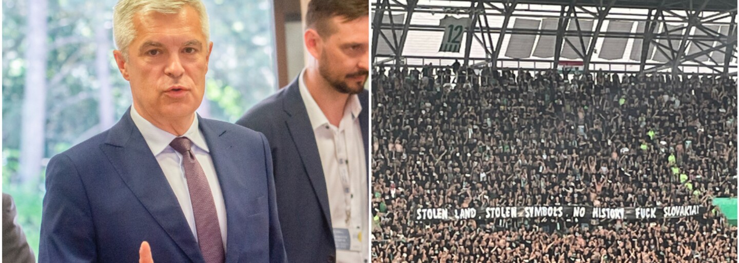 „Ukradnuté územie, žiadna história...“ Na provokáciu maďarských ultras zareagoval aj minister Korčok