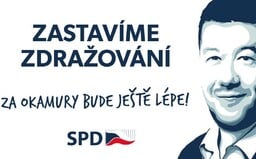 „Za Okamury bude ještě lépe.” Nové billboardy SPD parodují Babišovo hnutí ANO