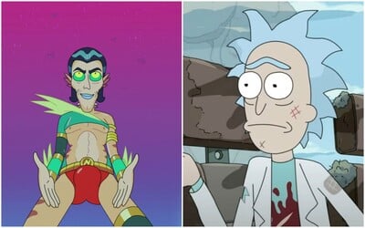 Sex v trojke, cestovanie časom a úžasné sci-fi nápady zdobia prvú epizódu 5. série Ricka a Mortyho
