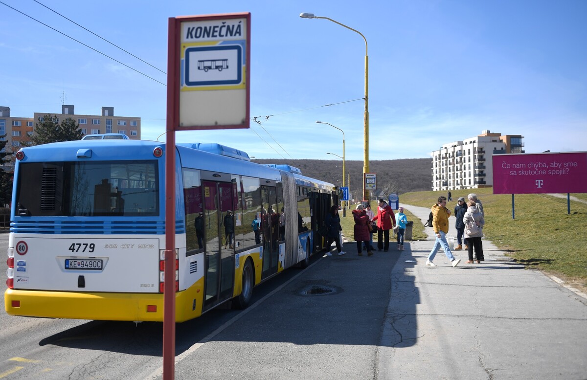 autobus, košice, mhd