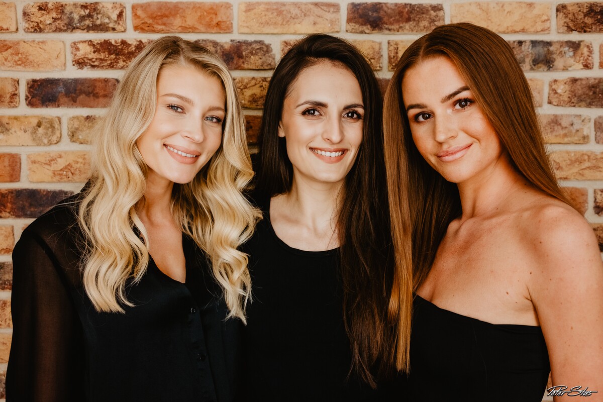 Finalistky  Miss Slovensko 2021- Sylvia Šulíková, Gréta Sobeková, Ester Porubcová