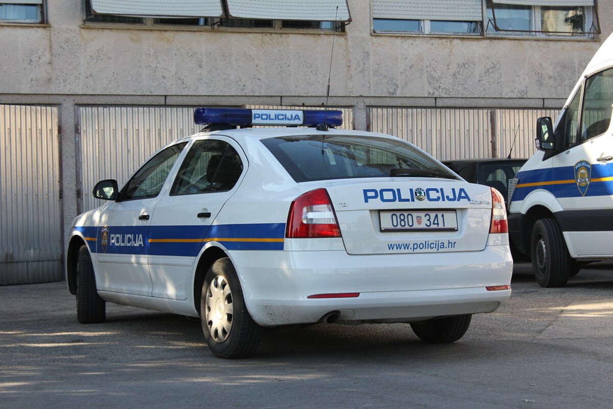 polícia, chorvátsko
