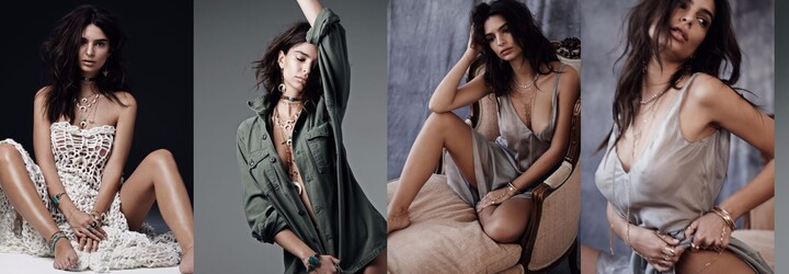 Emily Ratajkowski odvážně ukázala své vnady. Tentokrát na nezveřejněných fotografiích z její poslední kampaně