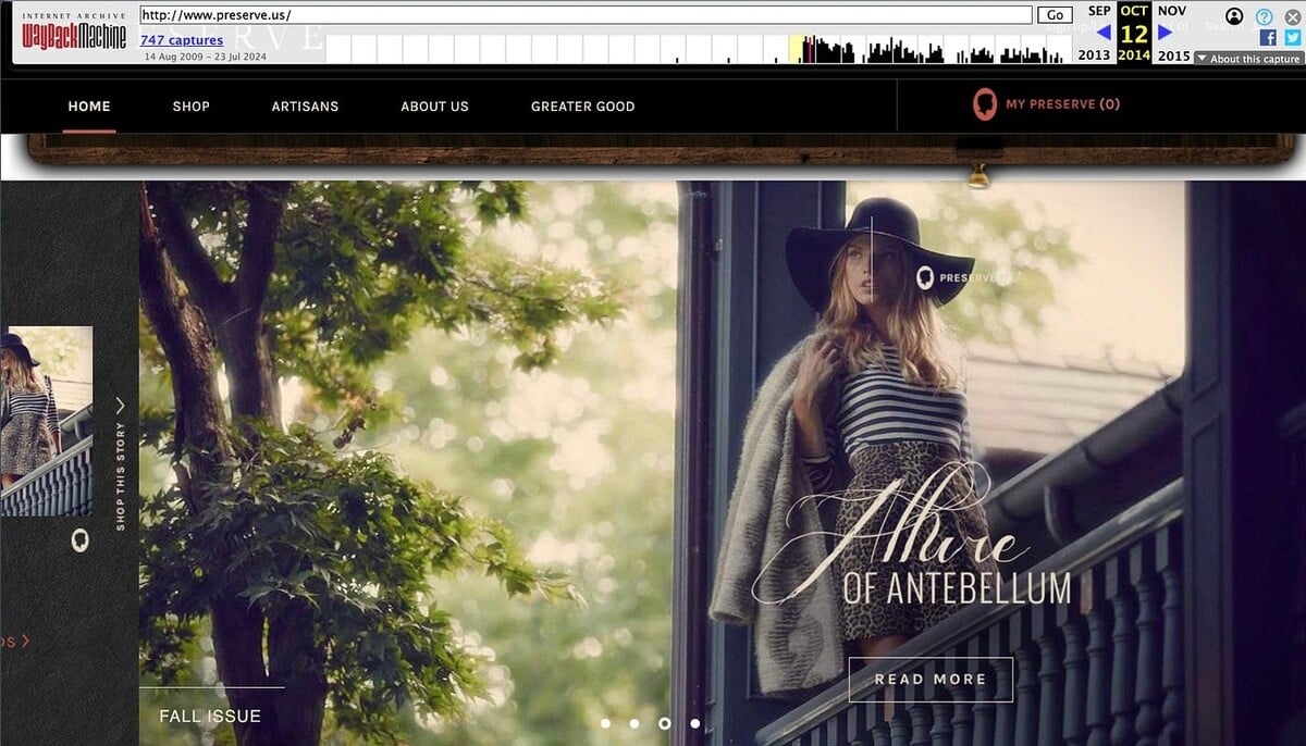 Preserve blog a Southern Belle.
