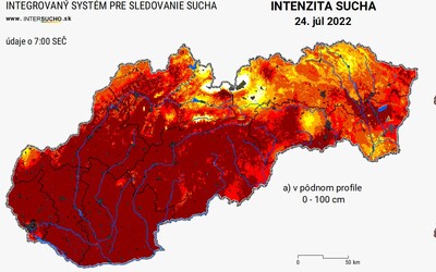 Sucho zasahuje takmer 60 percent územia Slovenska. V okrese Nové Zámky bude pre veľké riziko vzniku požiarov zakázaný vstup do lesov.