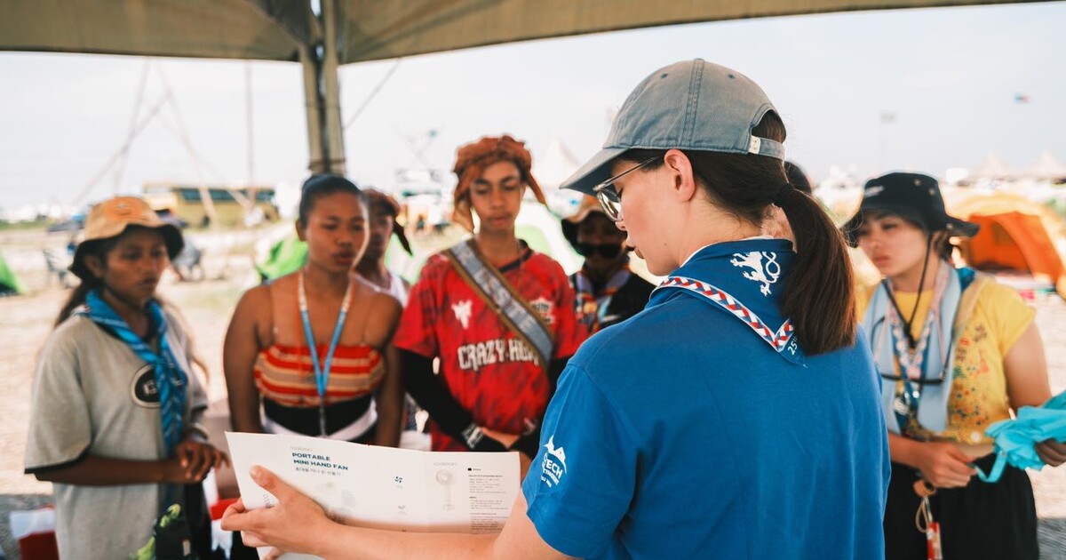 „Jsou skauti, jsou na to připravení.“ Česká skautská výprava se musí kvůli tajfunu evakuovat z Jižní Koreji
