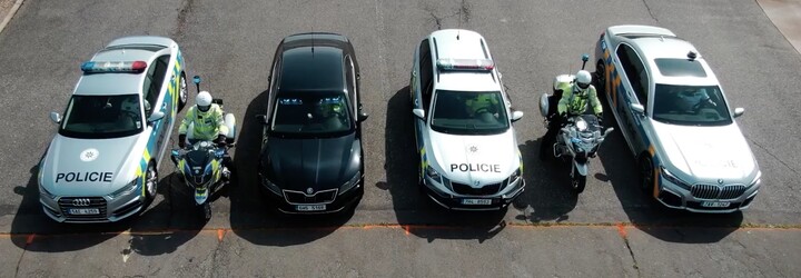 Česká policie změřila sílu svého vozového parku. Které policejní auto je nejrychlejší?
