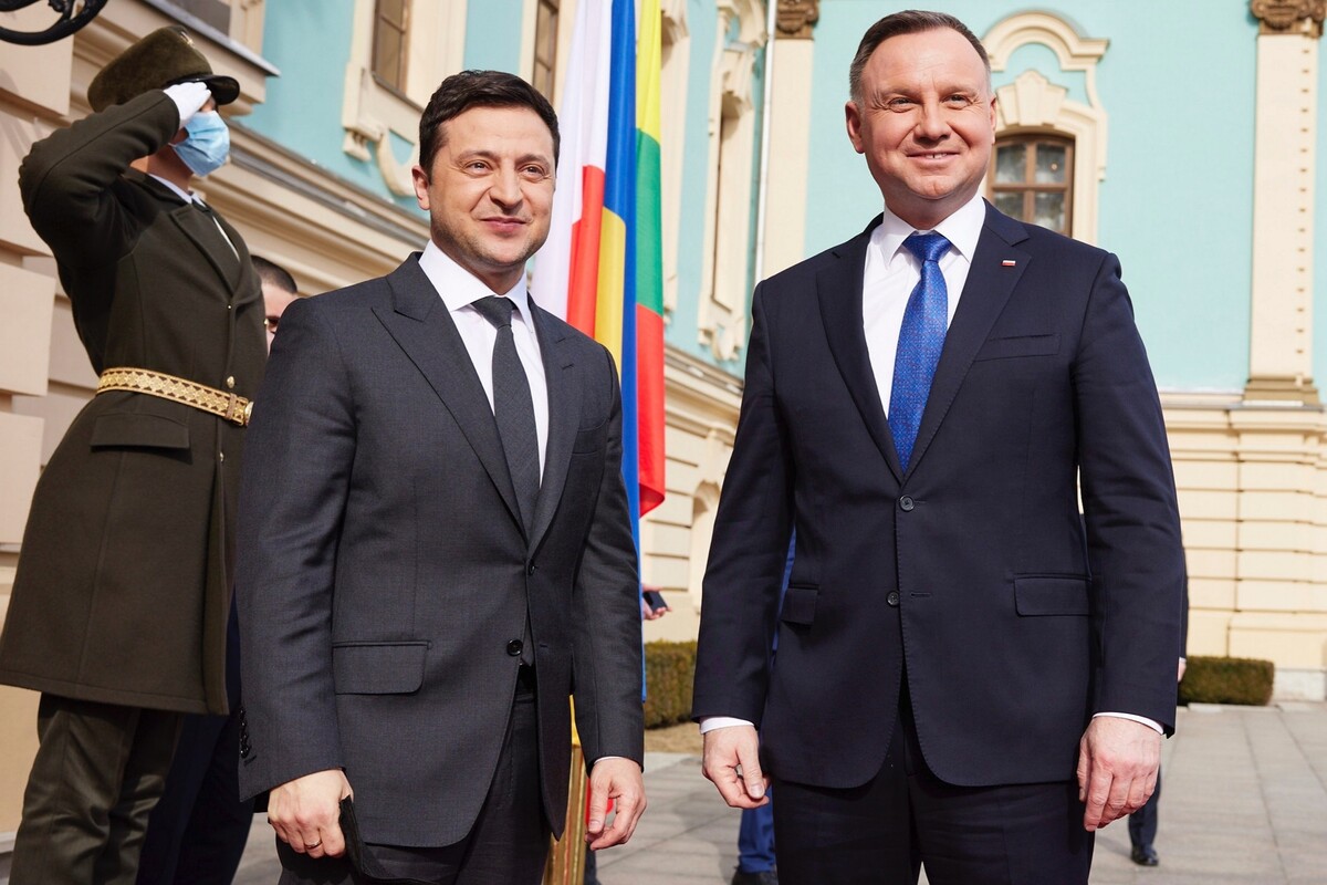 Duda, Zelensky