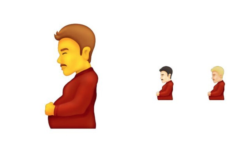 Emoji těhotného muže je definitivně schváleno. Má podpořit trans muže a nebinární osoby.