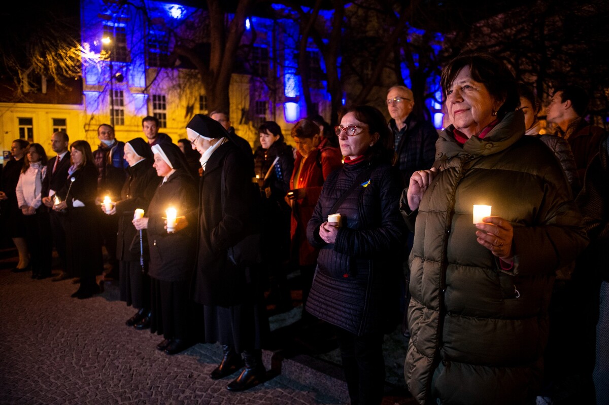 sviečková manifestácia 