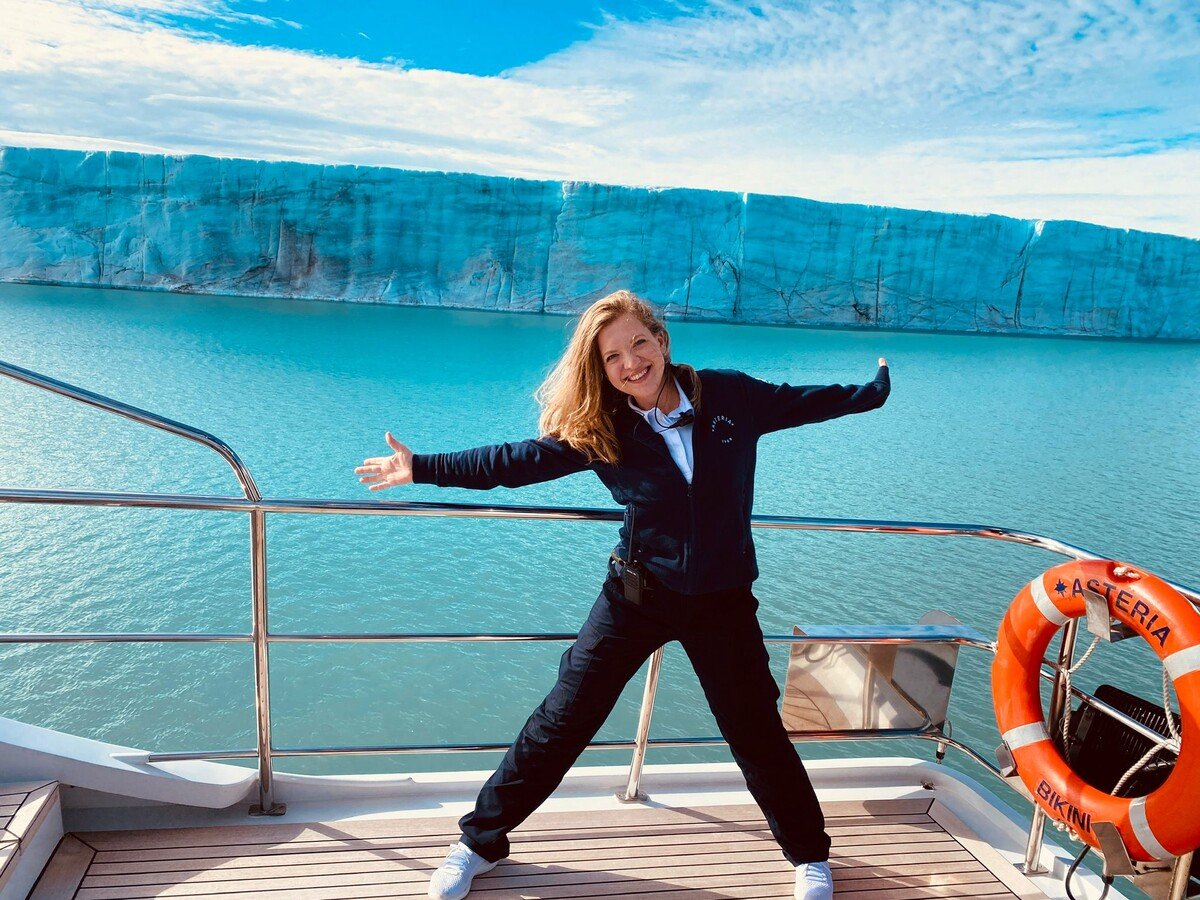 Stewardka Lenka luxusné jachty