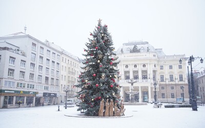 FOTOGALÉRIA: V Bratislave už uzavreli letisko, sneh sa presúva smerom na východ. Očakávaj aj poľadovicu či záveje