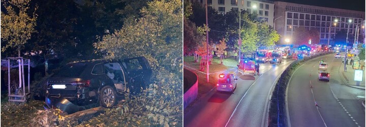 Nehoda v centru Bratislavy. Řidič narazil do zastávky, zemřeli čtyři lidé
