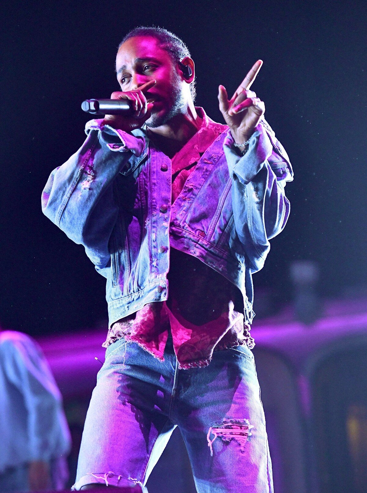 Kendrick Lamar na festivale Coachella v roku 2018.