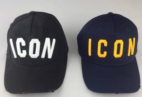 Ktorá šiltovka s logom ICON od značky Dsquared2 je fejk?