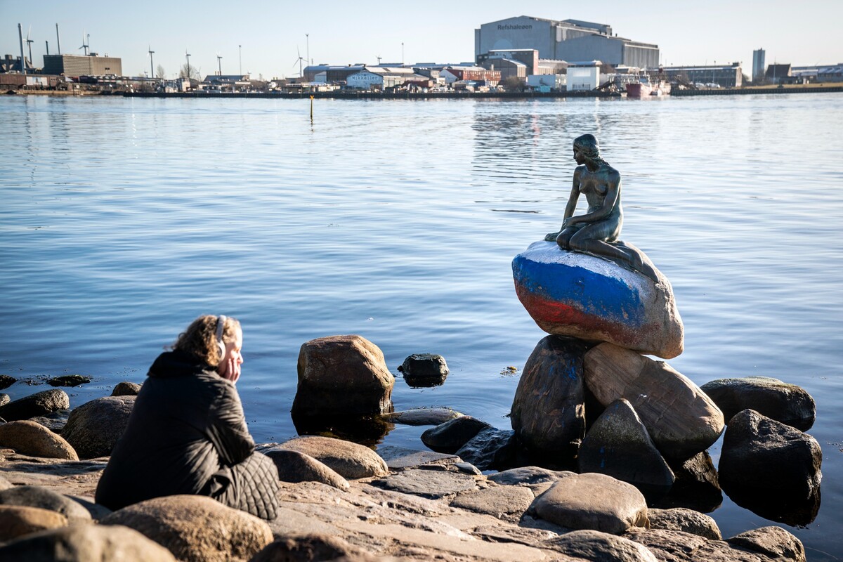 Malá mořská víla, Dánsko, Kodaň