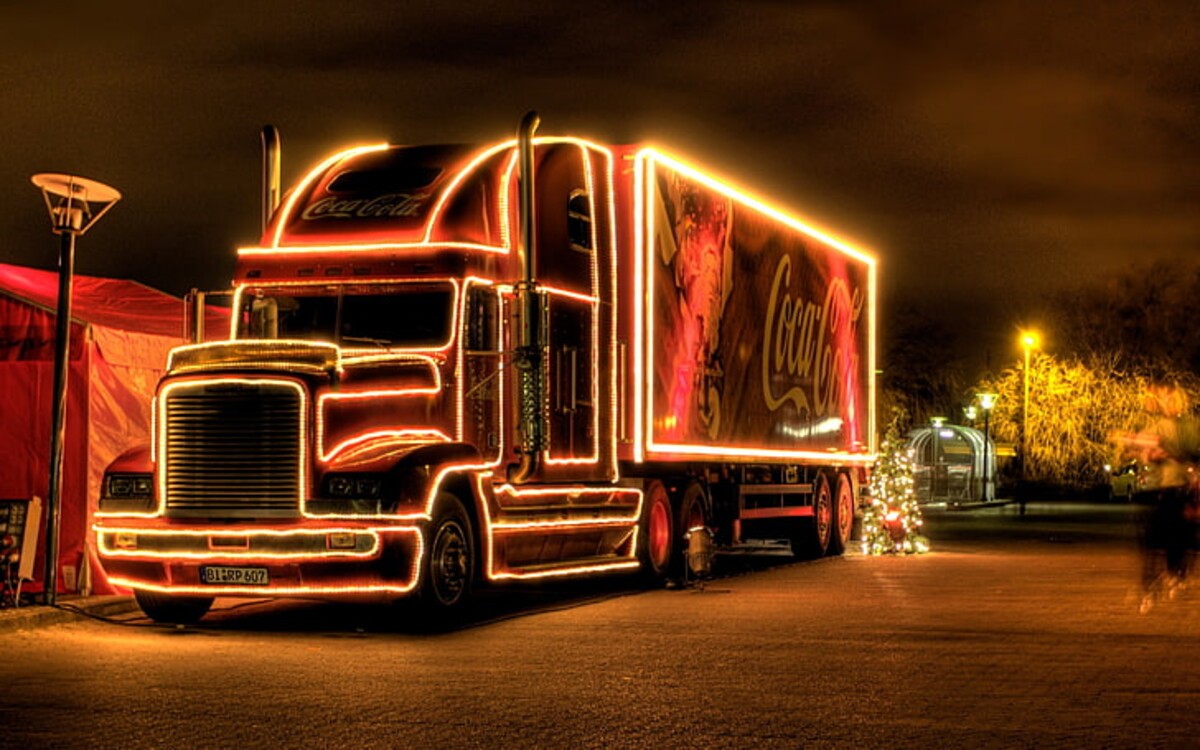 Ilustračné foto: Vianočný Coca-Cola kamión