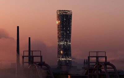 V Ostravě bude vztyčen mrakodrap, který se stane nejvyšší stavbou v Česku. Bude mít 235 metrů.
