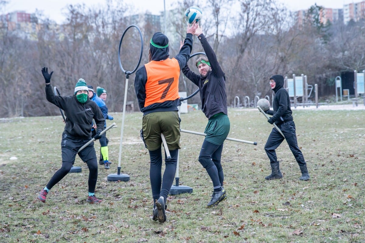 quadball famfrpál Brno Banshees