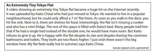 What is not there in Kaito’s flat?