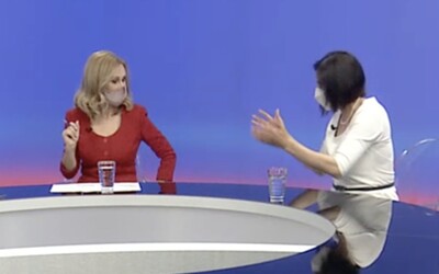 VIDEO: Konflikt v TA3 medzi novou moderátorkou a Kolíkovou. Narážky na jej muža a na Dolinského pod vplyvom alkoholu.