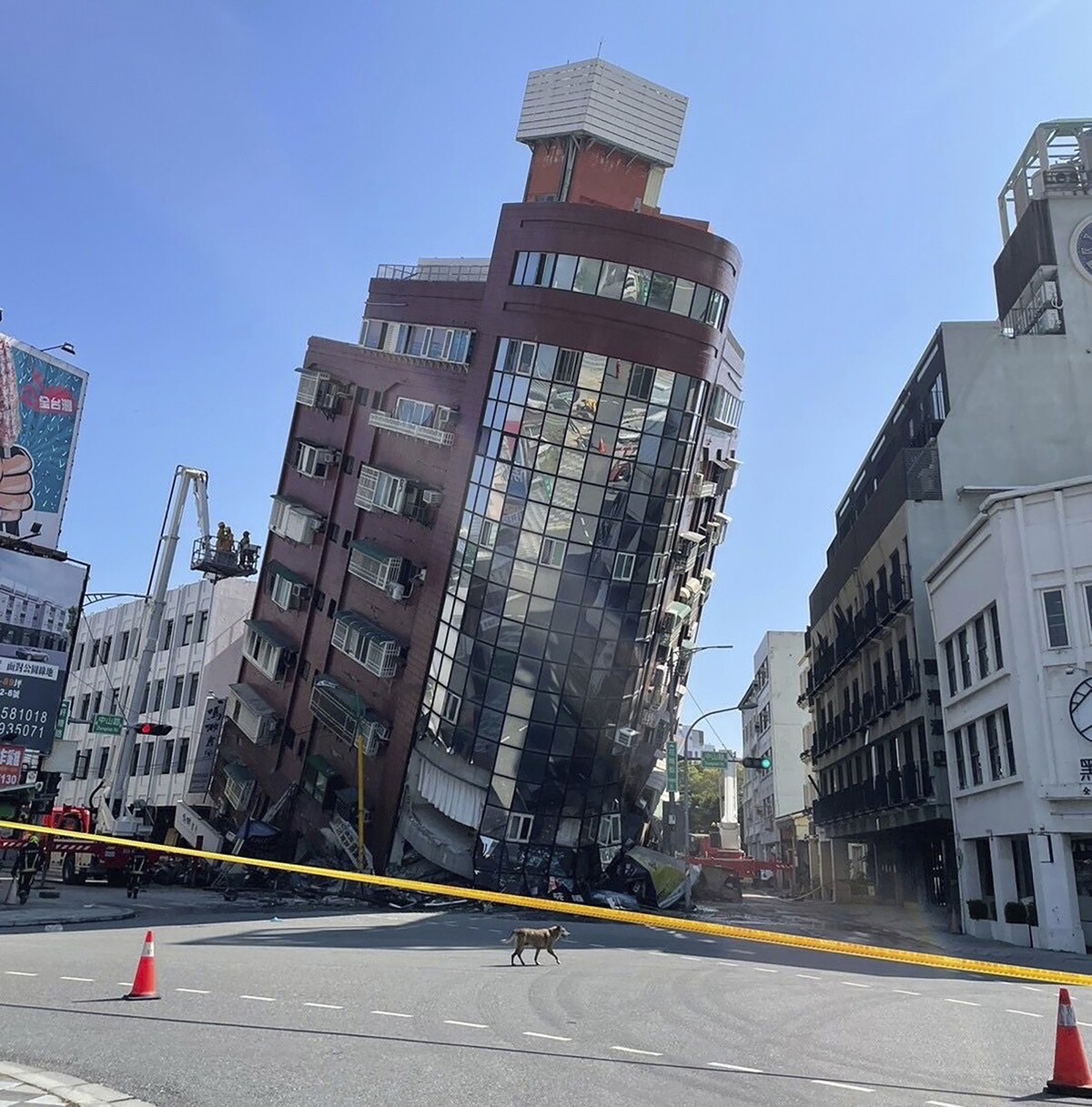 Tchai-wan, zemětřesení