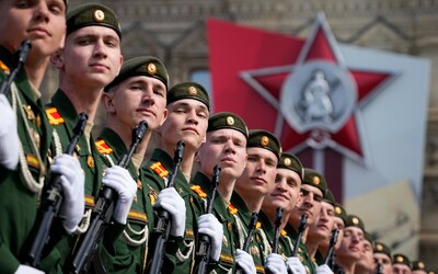 FOTO: Nácvik prehliadky ruskej armády v Moskve.