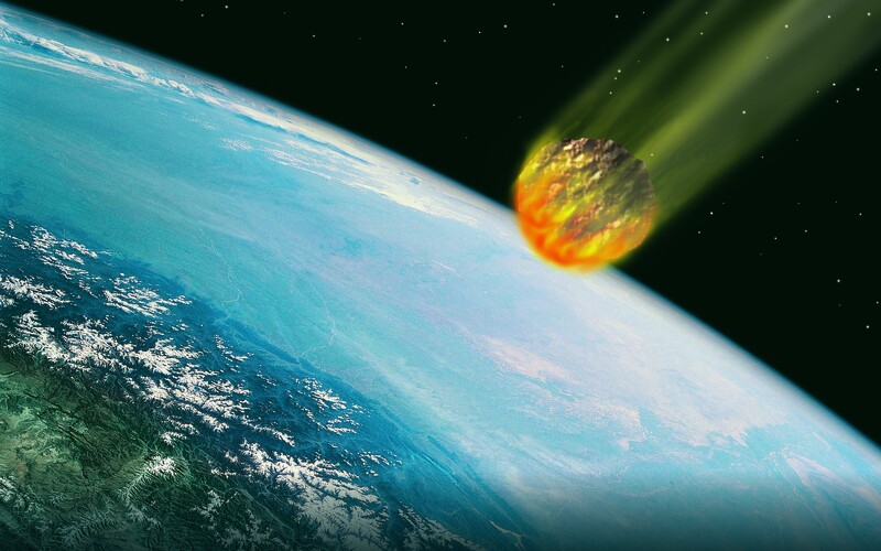 Kilometr široký asteroid v příštím týdnu proletí blízko kolem Země.