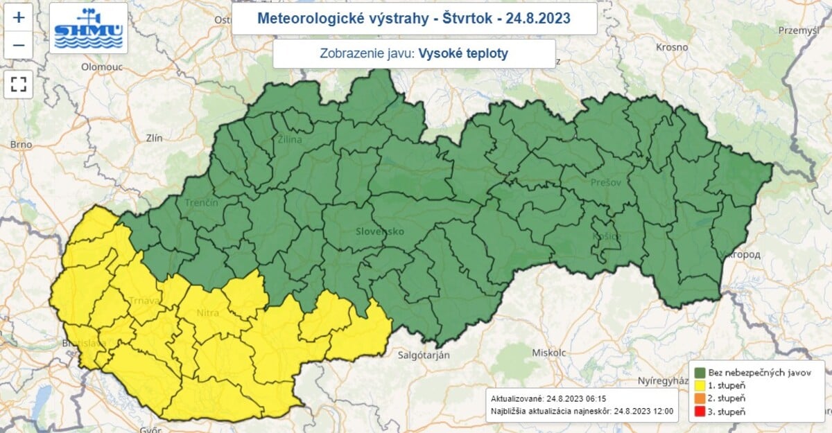 počasie