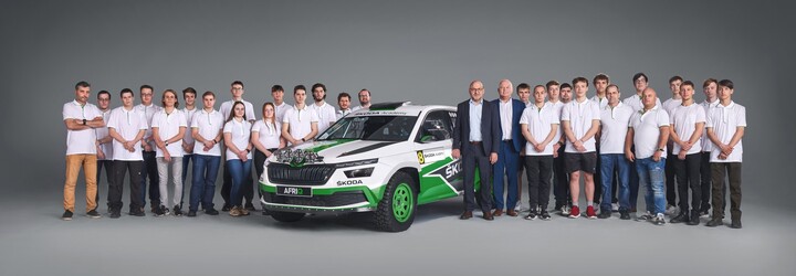 Škoda Afriq je unikátny rely špeciál, ktorý premieňa vzduch na vodu. Stoja za ním českí študenti