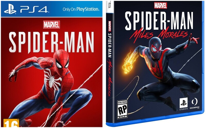 Takto budou vypadat obaly her na PlayStation 5. Bílá barva nahradila modrou.
