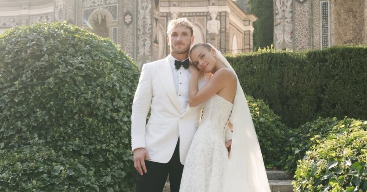 Logan Paul se oženil. S modelkou Ninou Agdal měli luxusní svatbu na jezeře Como