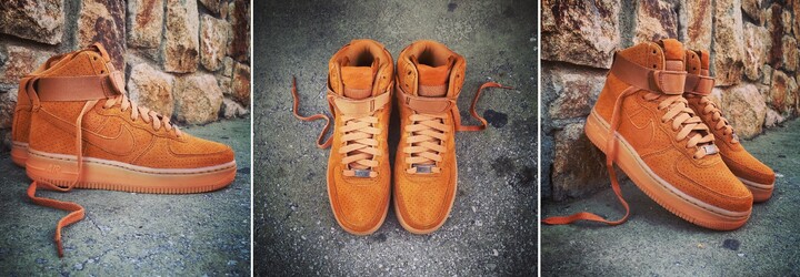 Nike se stále veze na vlně gum podrážek i s nejnovějšími AF1 Hi Tawny