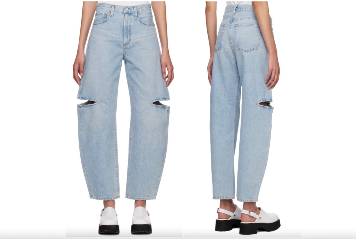 Výstrihy, avantgardné línie aj inšpirácia vintage štýlom. Aj takéto modely sme ti vybrali z ponuky AGOLDE.