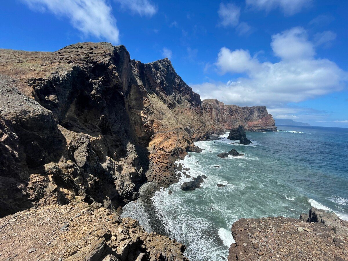 Cesta k Ponta de São Lourenço.