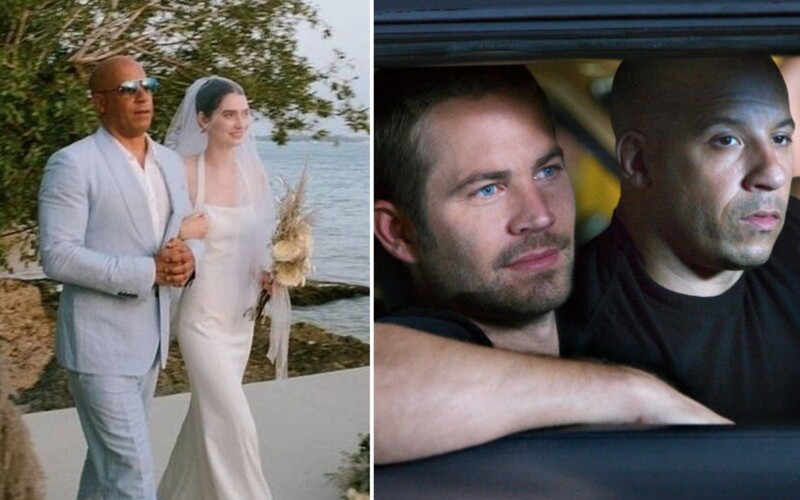 Vin Diesel odvedl k oltáři dceru Paula Walkera. Zastoupil tak místo svého zesnulého přítele.