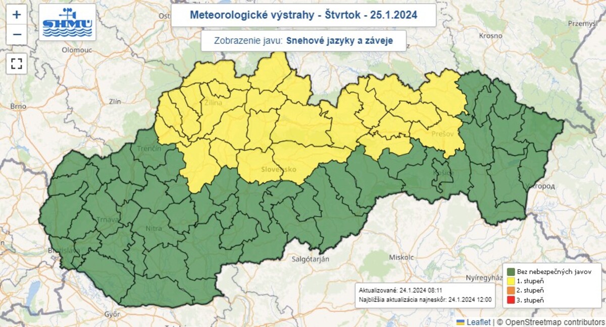 Počasie