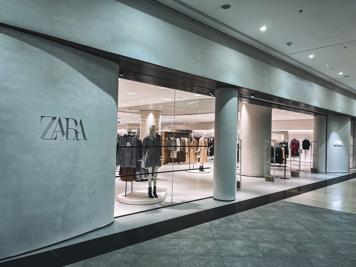 Nová predajňa reťazca Zara v OC Nivy v Bratislave.
