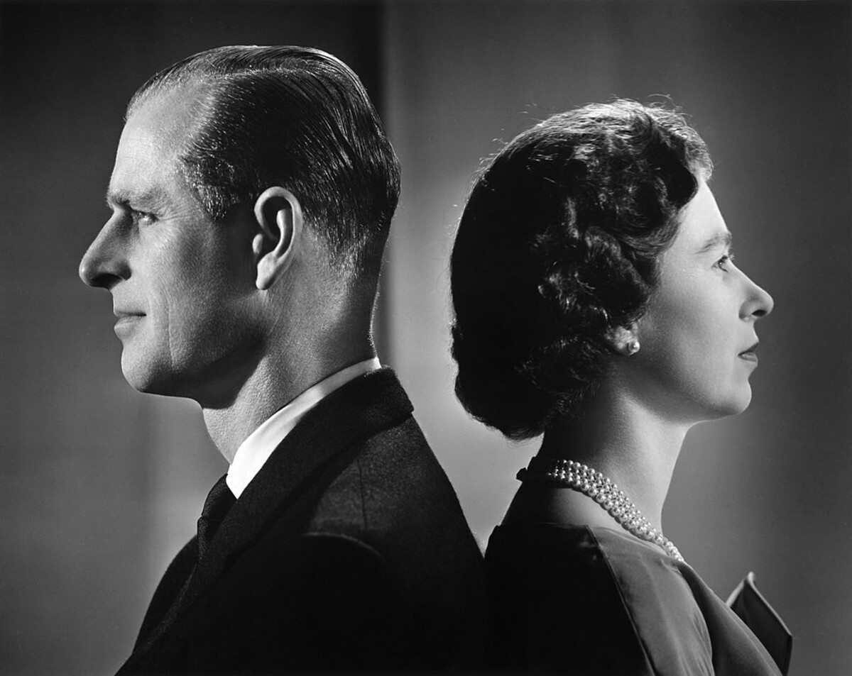Princ Philip a Kráľovná Alžbeta II v mladosti.
