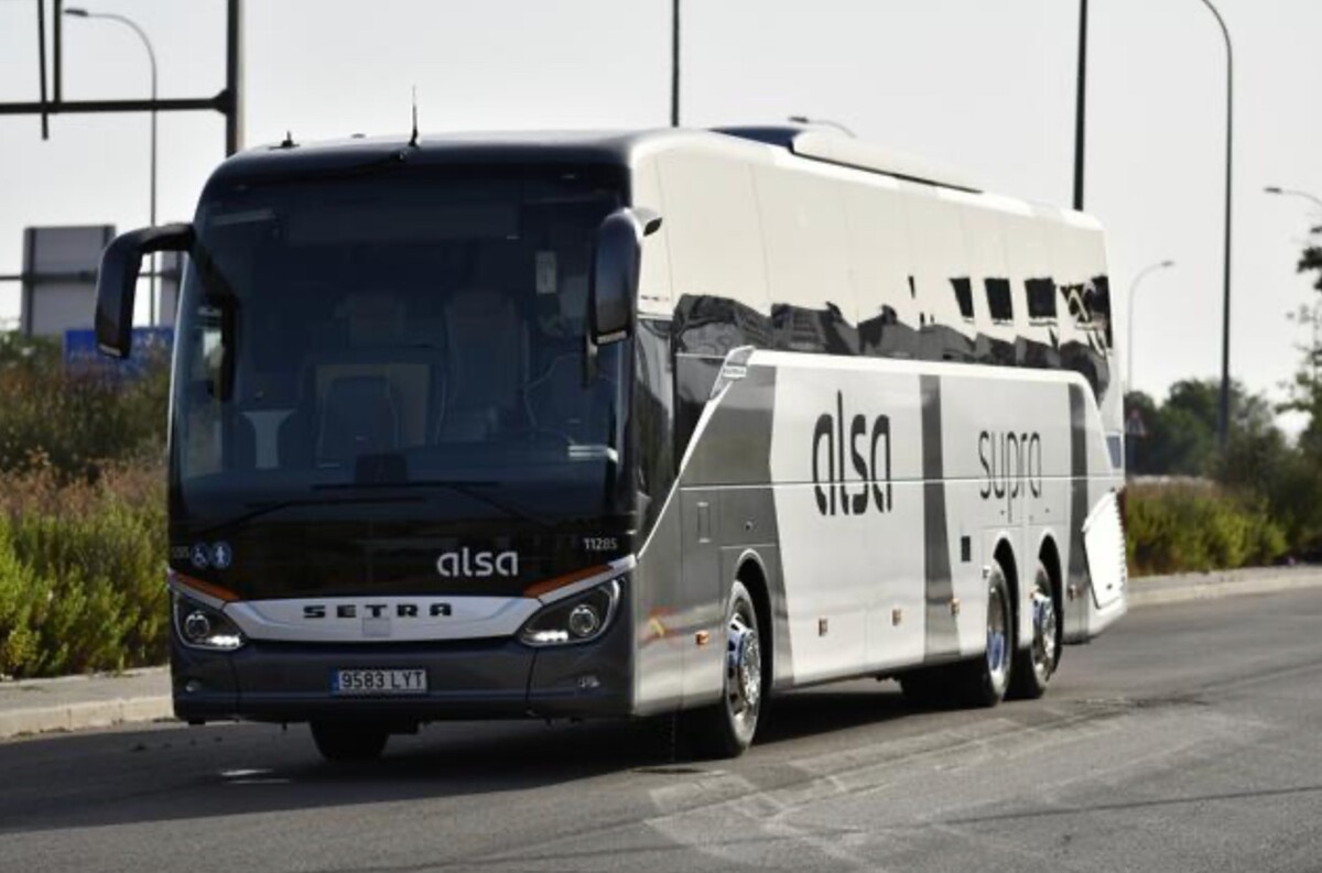 Autobus spoločnosti ALSA.