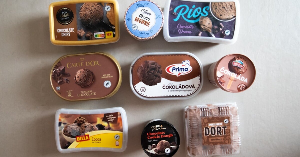 Test čokoládových zmrzlin ze supermarketů: některé chutnají jako brownie, jiné jako instantní kakao