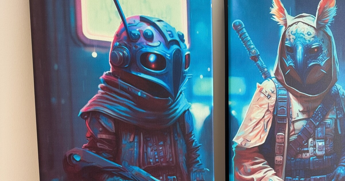 Galerie: Drůbež jako bojovníci ze Star Wars či Survivoru. Slavné české osobnosti a AI vytvořily obrazy kampani Rychlokuřata