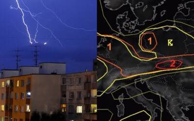 V nasledujúcich hodinách zasiahnu Slovensko najsilnejšie búrky. Situácia bude obzvlášť nebezpečná v niektorých lokalitách.