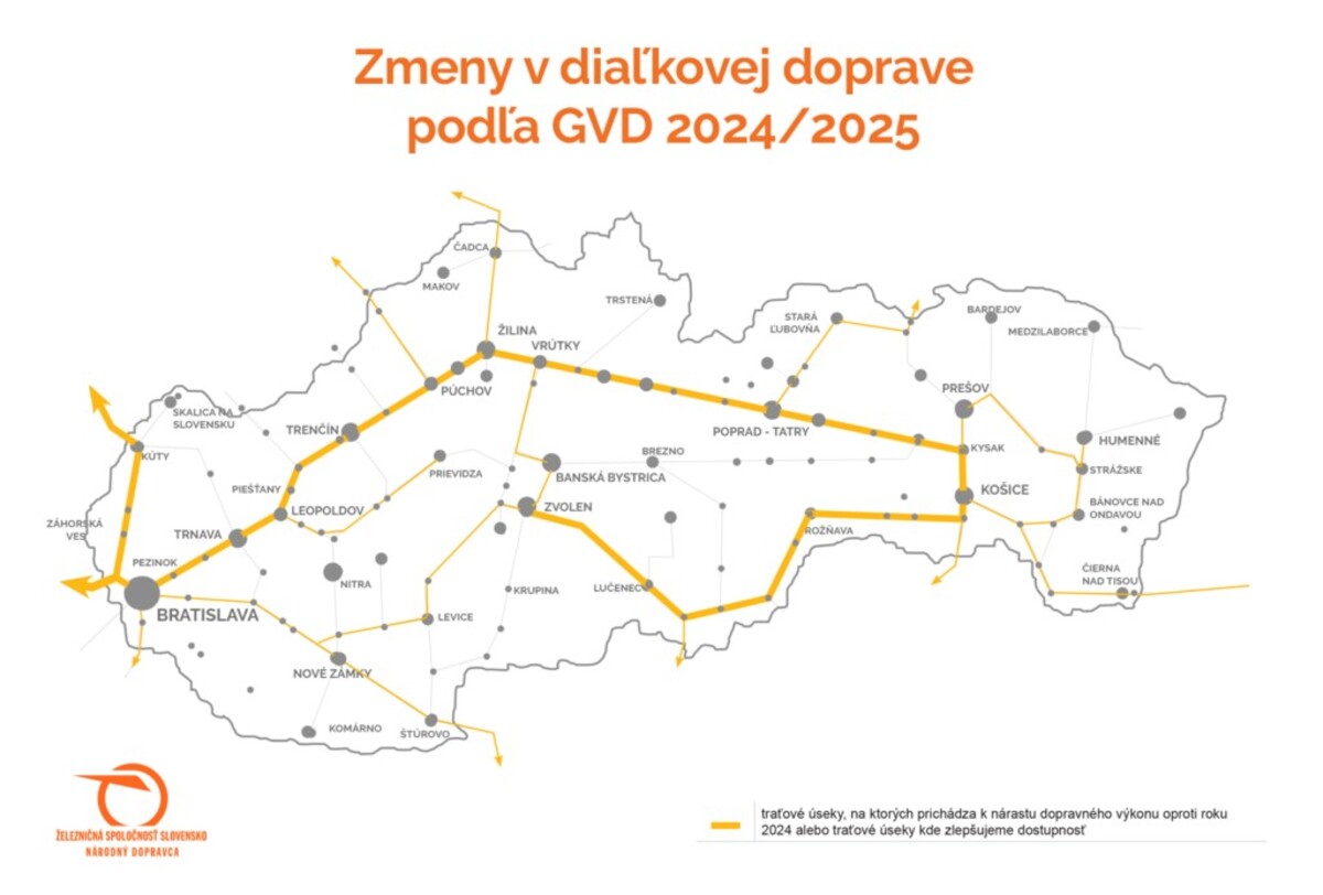 vlaky mapa