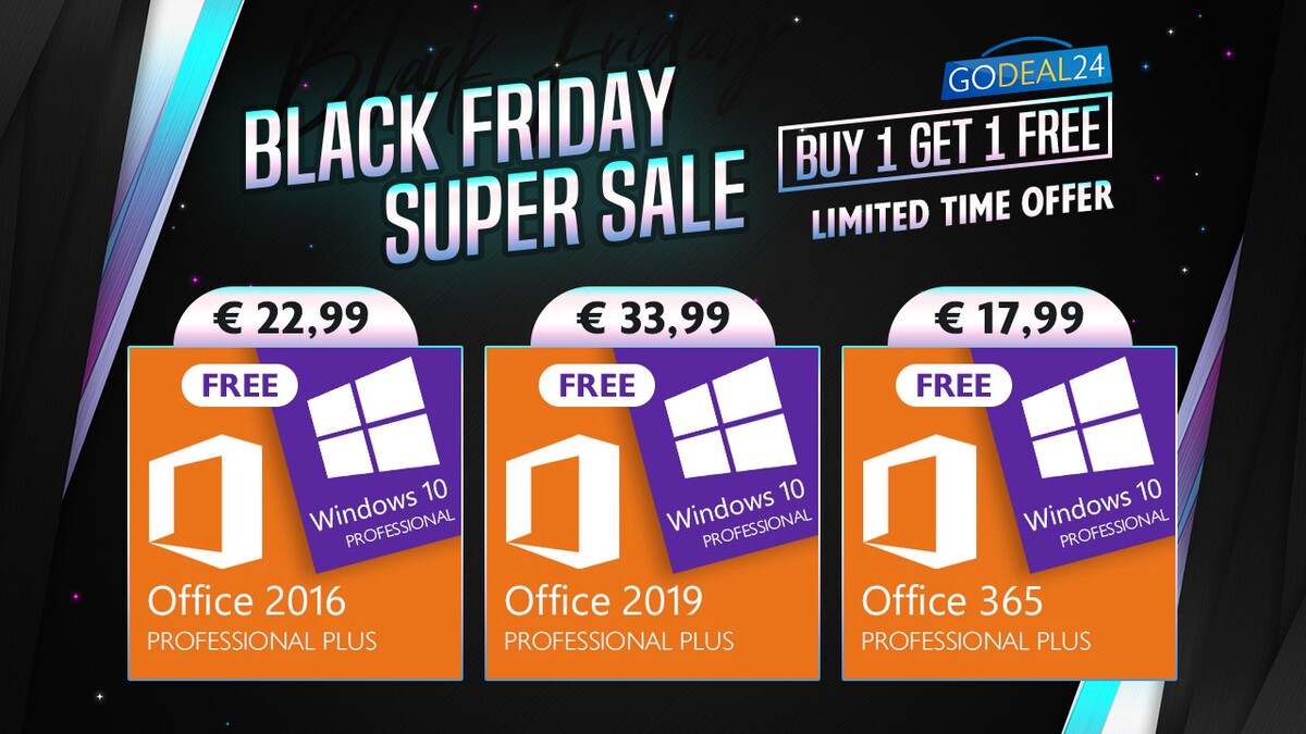 windows, black friday, godeals24