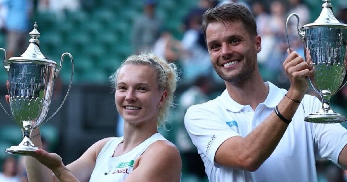 Siniaková s Verbeekem ovládli Wimbledon. Z Anglie si odvážejí grandslamový titul