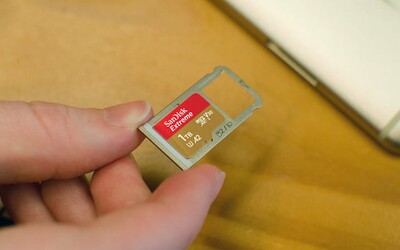 1 TB za 10 tisíc korun: SanDisk začal prodávat první paměťovou kartu této kapacity